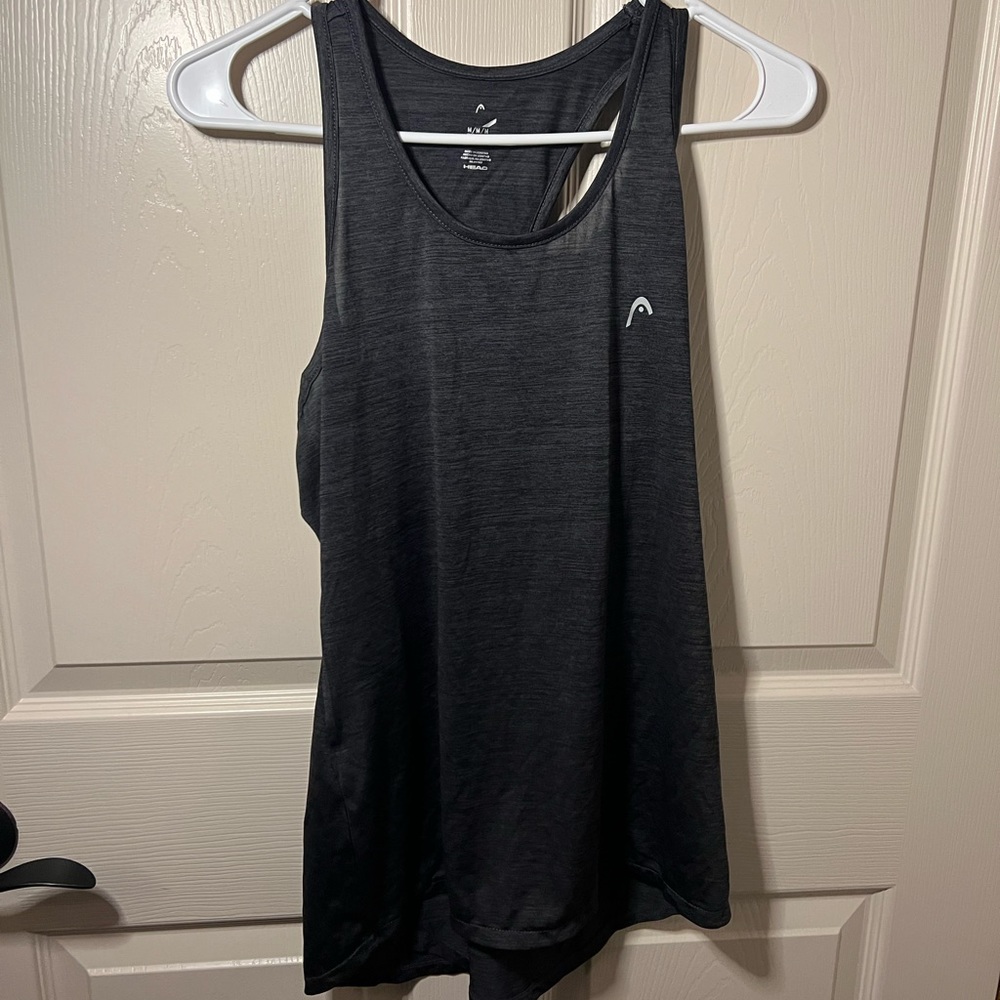 Dark grey tank top